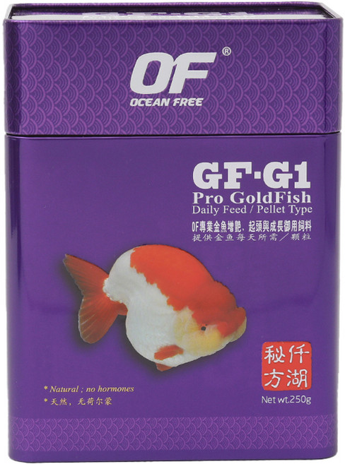 오션프리 프로 골드 금어 사료 GF-G1, 250g, 1개