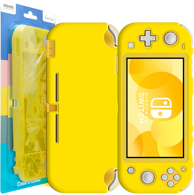 호후 닌텐도 스위치 라이트 풀커버 옐로, 1개