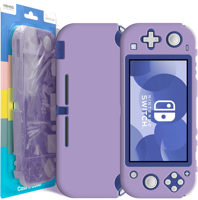 호후 닌텐도 스위치 라이트 풀커버, 라벤더, 1개