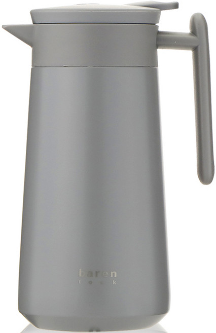 바른락 심플 보온보냉 주전자 물병, 그레이, 800ml, 1개