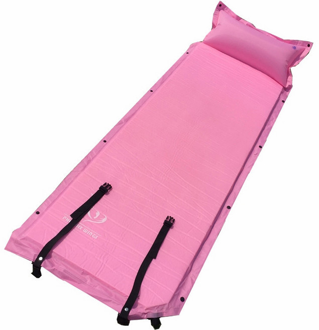 참리빙 차박 취침용 캠핑 자충 매트, 핑크