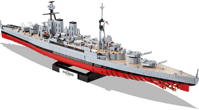 COBI 군함 영국 HMS HOOD 4830, 혼합색상, 1개