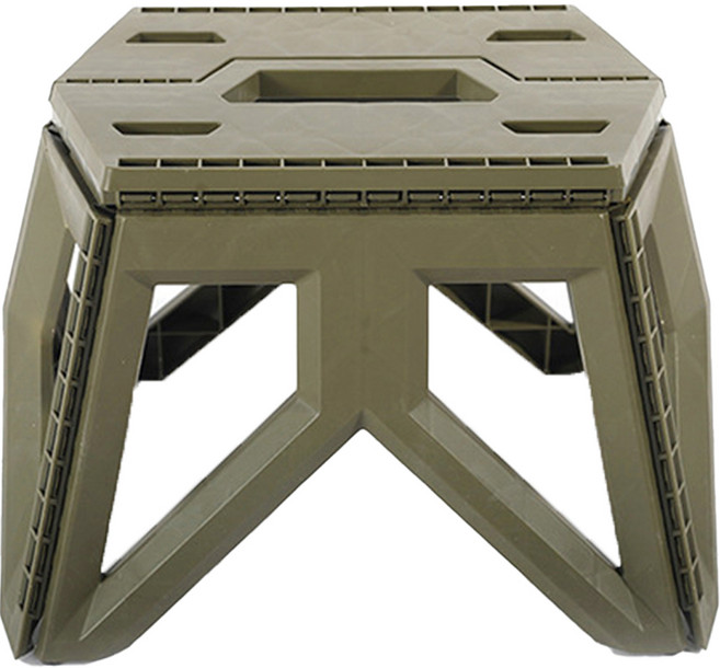 브리즈문 워터저그 폴딩 받침대, 올리브 그린, 1단, 1개