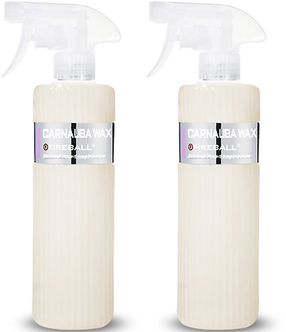 파이어볼 카나우바 왁스, 2개, 500ml
