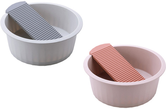 블럭마트 세면 빨래대야 대형, 랜덤발송, 2개