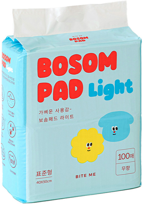 바잇미 보솜패드 라이트 배변패드 표준형 무향, 100개입, 1개