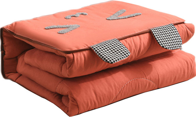 쉐어몰 파스텔 깜찍표정 포근한 접이식 담요