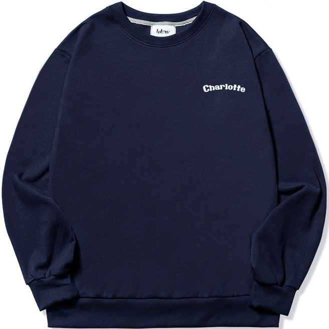 로로리 여성용 Charlotte 스몰로고 오버핏 맨투맨