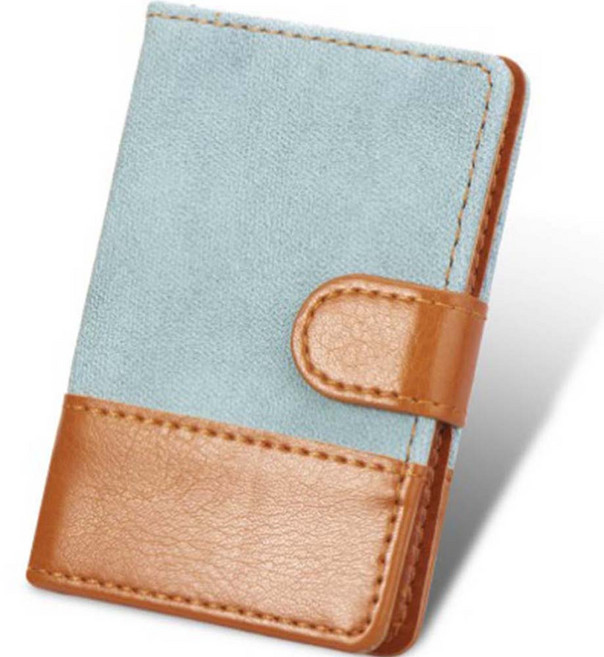 블루마켓 멀티 카드지갑 케이스, 블루, 1개