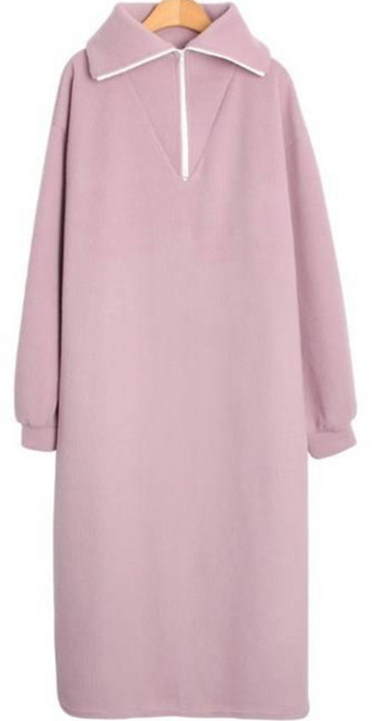 린다샵 히어롤 루즈핏 반집업 무지 롱 원피스 cpops8410k2c