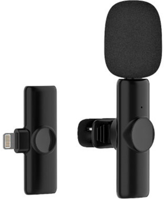 주닉스 아이폰 8핀 휴대폰 무선 마이크 ZNS-D21CT, 1개