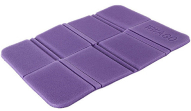 클로버스 접이식 야외 폼 쿠션 소형 캠핑매트, 02 퍼플