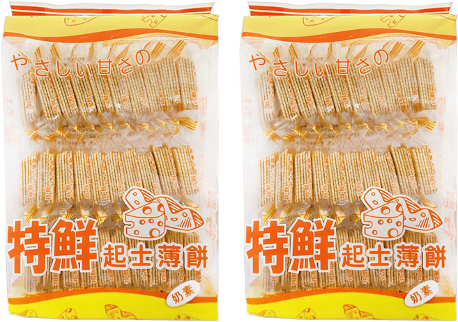 特鮮起士薄餅, 300g, 2袋