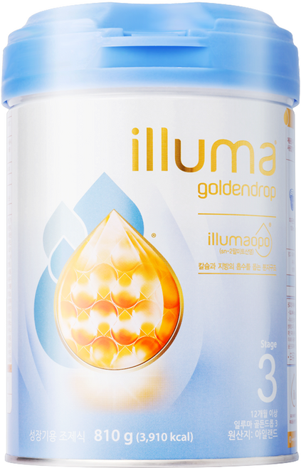 일루마 골든드롭 분유 3단계, 810g, 1개