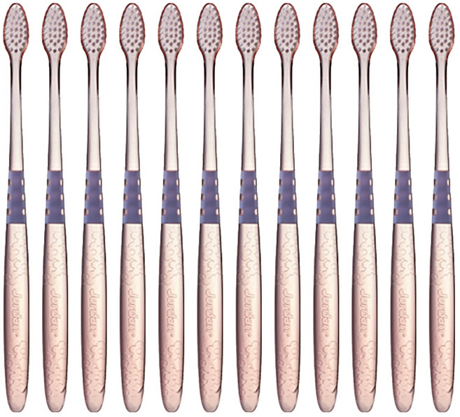 조르단 성인용 타겟 센스티브 칫솔 랜덤발송, 1개입, 12개