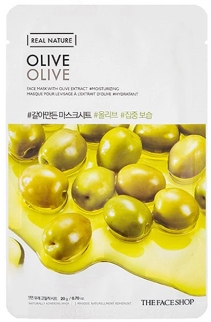 더페이스샵 갈아만든 마스크시트 올리브 20g, 1개입, 1개 - 쿠팡