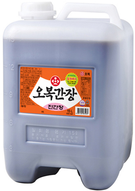 오복식품 진간장, 15L, 1개