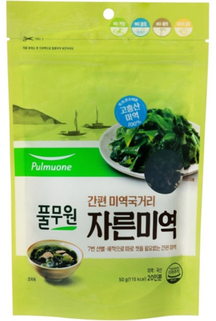 풀무원 간편한 미역국거리 미역, 50g, 1개