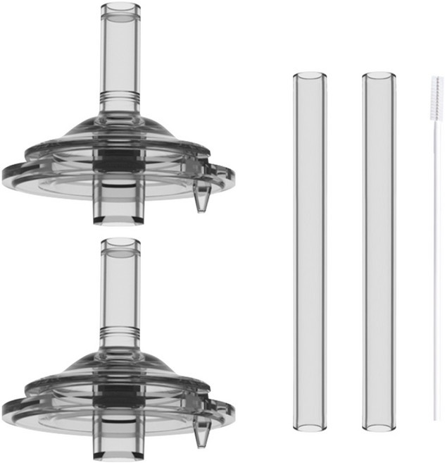 베베락 아이와 교체용 빨대 꼭지 2p + 스트로우 210ml 2p + PP솔, 1세트