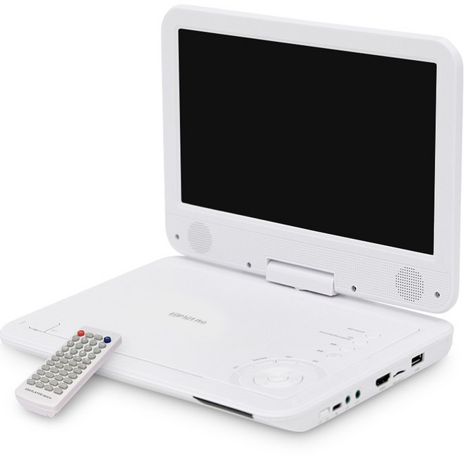 에듀플레이어 블루투스 휴대용 DVD 플레이어 화이트, EDP101 Pro BT