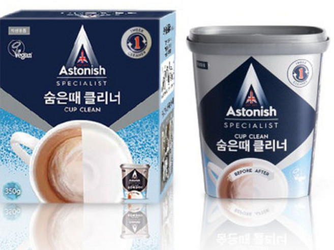아스토니쉬 뉴 숨은때 클리너, 350g, 1개