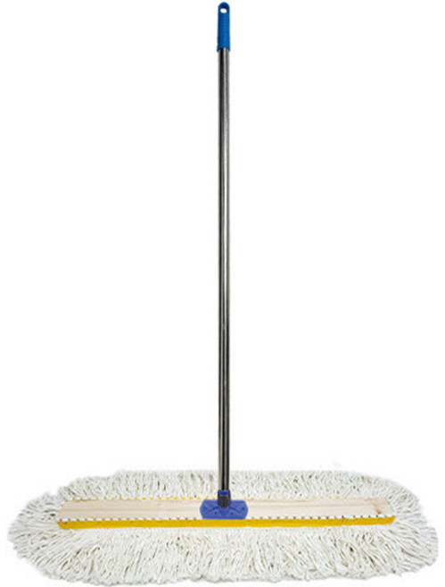 월드크린 원사 강당 걸레 60cm 홀더락 고정쇠 + 스텐봉 세트, 1개