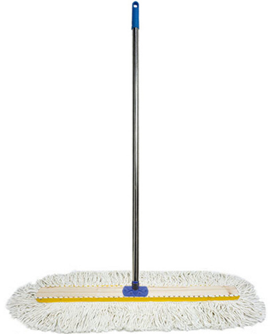 월드크린 원사 강당 걸레 75cm 홀더락 고정쇠 + 스텐봉 세트, 1개