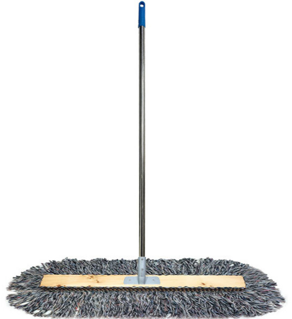 월드크린 색사 강당 걸레 120cm 스틸 고정쇠 + 스텐봉 세트, 1개, 혼합색상