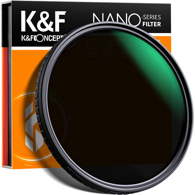 K&F CONCEPT NANO X Fader 無X線可變濾鏡 49mm, ND32-ND512