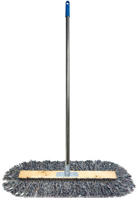 월드크린 색사 강당 걸레 75cm 스틸 고정쇠 + 스텐봉 세트, 1개