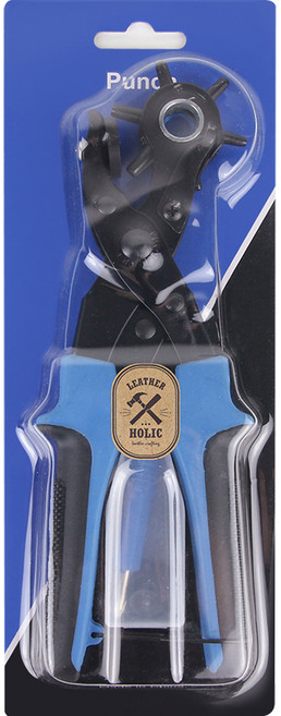 레더홀릭 가죽 펀칭기, 블루, 1개