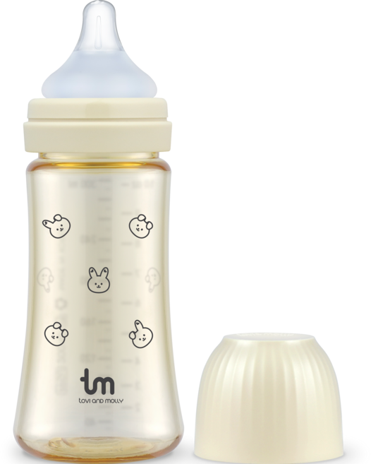 토비앤몰리 PPSU 돗바니 젖병 싱글팩, 바닐라, 280ml, 1개