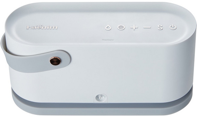 해님 7X 충전식 전동식 더블 모유유축기, 화이트 + 그레이, 1개