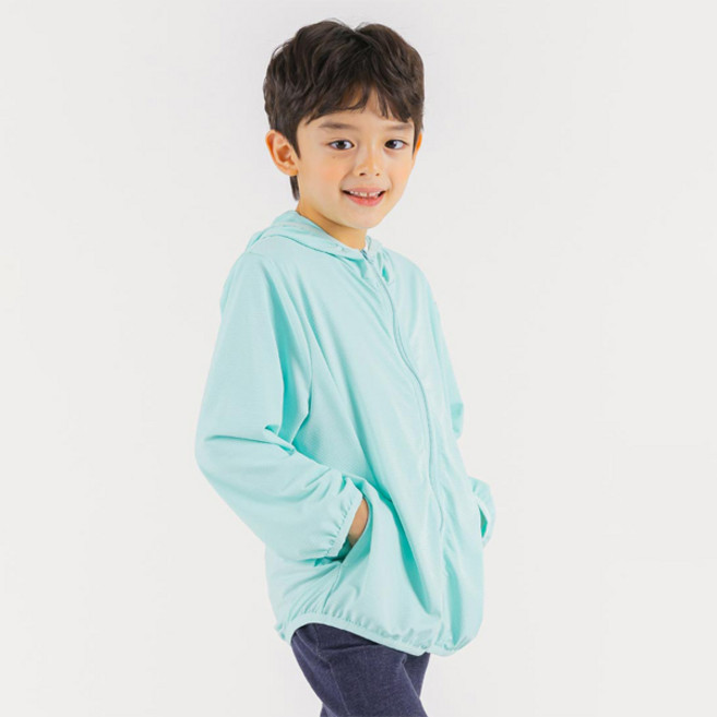 오즈키즈 아동용 제로레이 바람막이 후드 점퍼