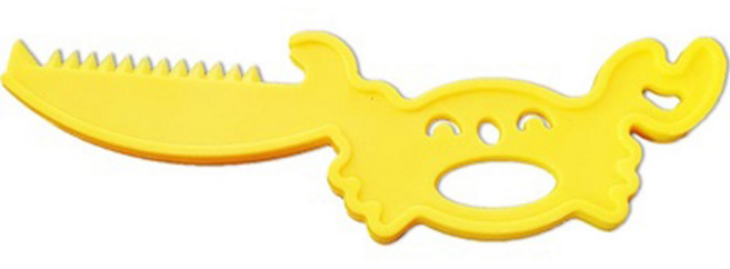 실링필름 커팅용 꽃게랩칼, 1000개입, 1개