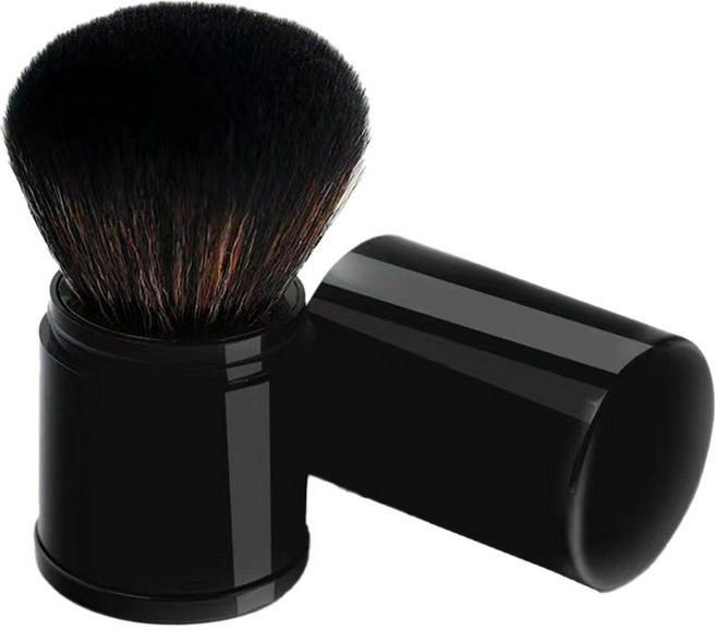 맨툴킷쯔 팝업 면도브러쉬 블랙, 1개입, 1개