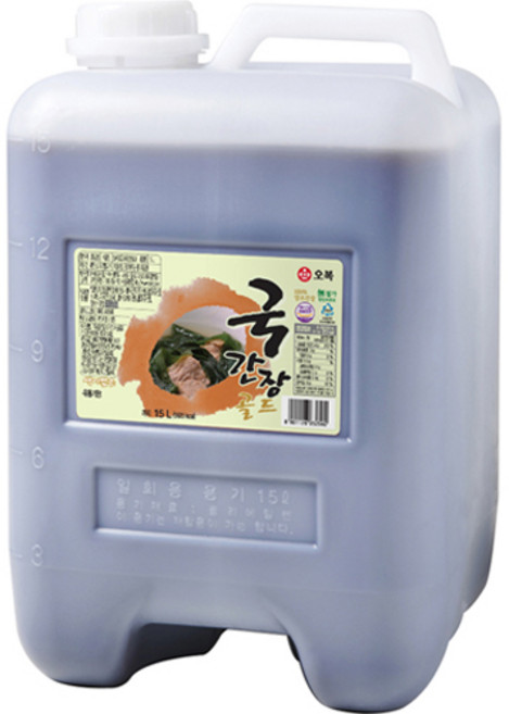 오복식품 국간장 골드, 15L, 1개