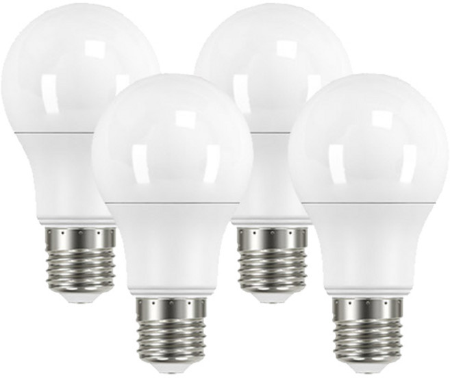 오스람 LED 램프 플리커프리 10.5W, 전구색, 4개