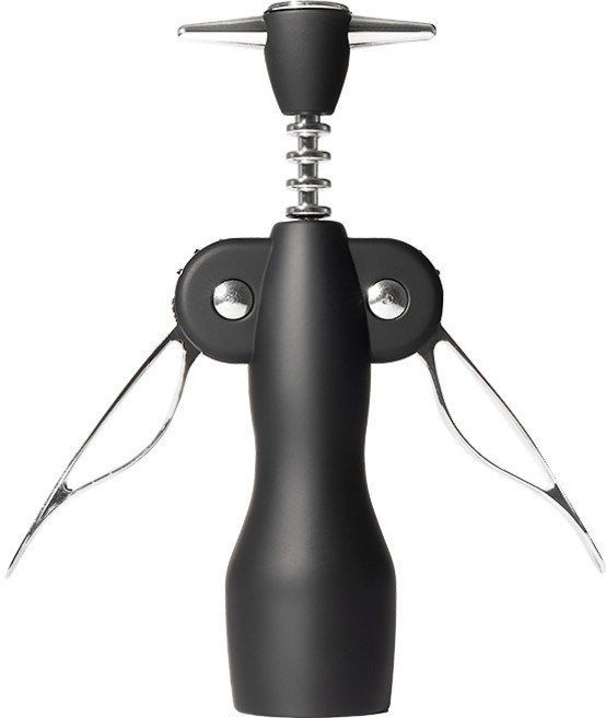 생활공식 이지 윙 와인오프너, 1개, 블랙