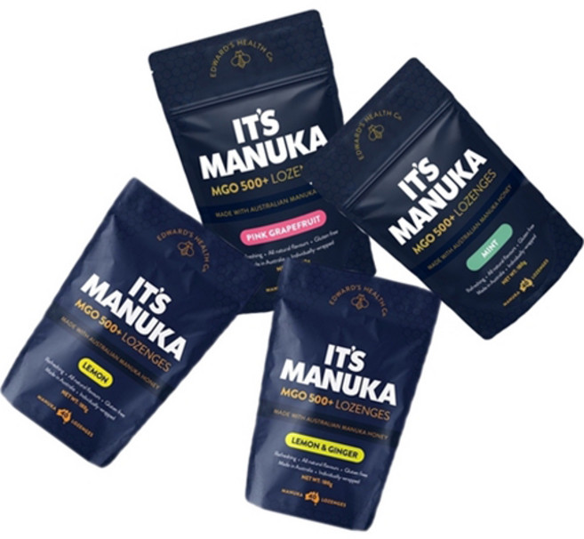 잇츠마누카 캔디 레몬 + 레몬진저 + 민트 + 핑크자몽 세트, 1세트