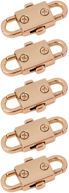 체인쇼트너 U형 버클, 골드, 5개