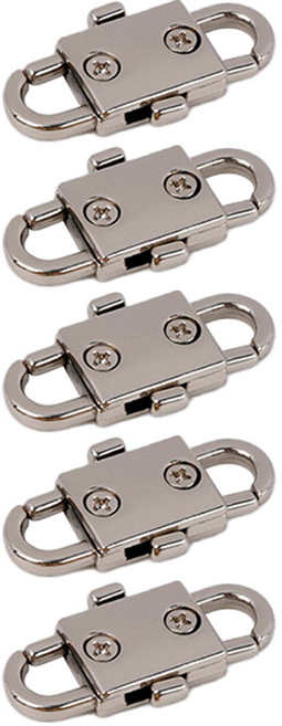 체인쇼트너 U형 버클, 실버, 5개