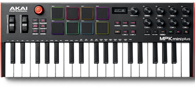 아카이 마스터키보드, 혼합색상, MPK Mini Plus, 1개
