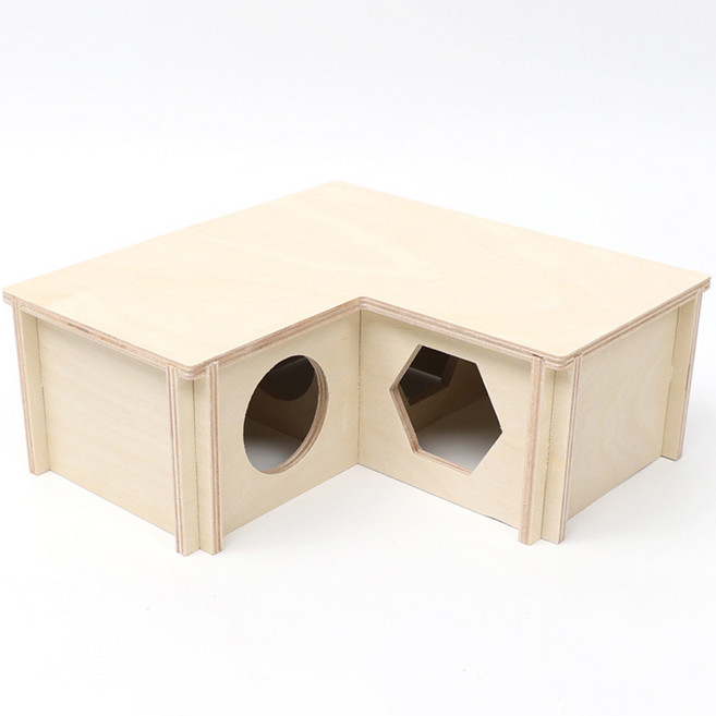 카르노 햄스터 다용도 우드 은신처, 타입C, 1개