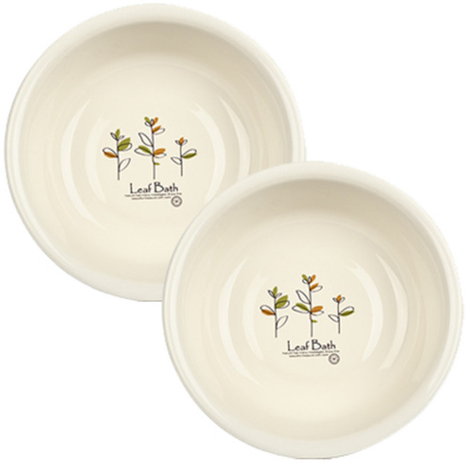 잎새대야 소, 소프트베이지, 2개