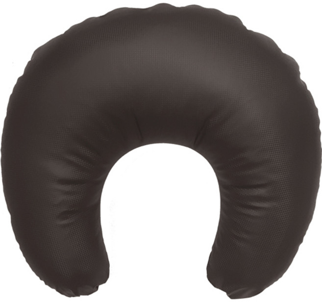 지앤그린 미용실 병원 네일샵 허그 쿠션, 다크브라운