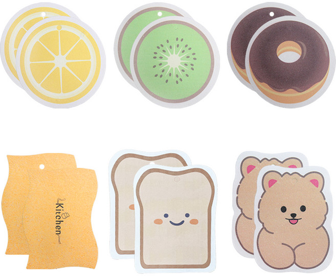 식물성 착한 수세미 6종, 1세트, 12개