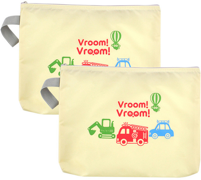 부릉부릉 식판 파우치, 2개