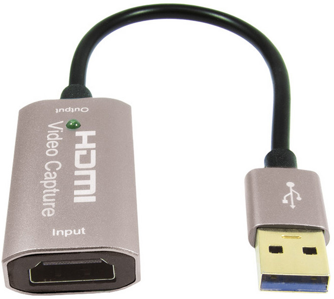 soltop USB3.0 to HDMI 4K 60Hz 影像擷取卡 15cm, SOLTOP-937