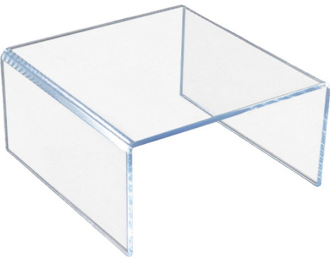 디트리 아크릴 진열 사각 받침대 가로 20cm x 폭 20cm x 높이 15cm, 투명